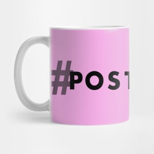 #POstable Hashtag (dark) Mug